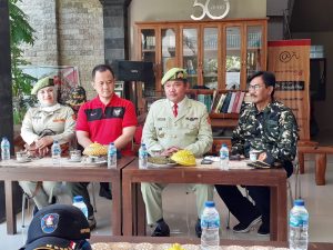 Ketua Umum PPM Samsudin Siregar dan rombongan tiba di Monumen Perjuangan Bangsal