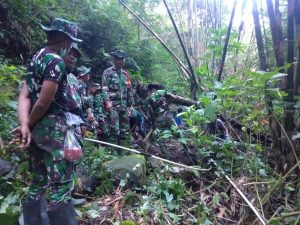 Satgas TNI Manunggal Membangun Desa (TMMD) Ke- 111 Kodim 1623/Karangasem
