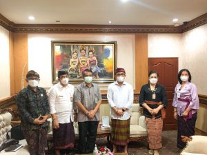 Walikota Jaya Negara menerima pengurus IDI dan FK
