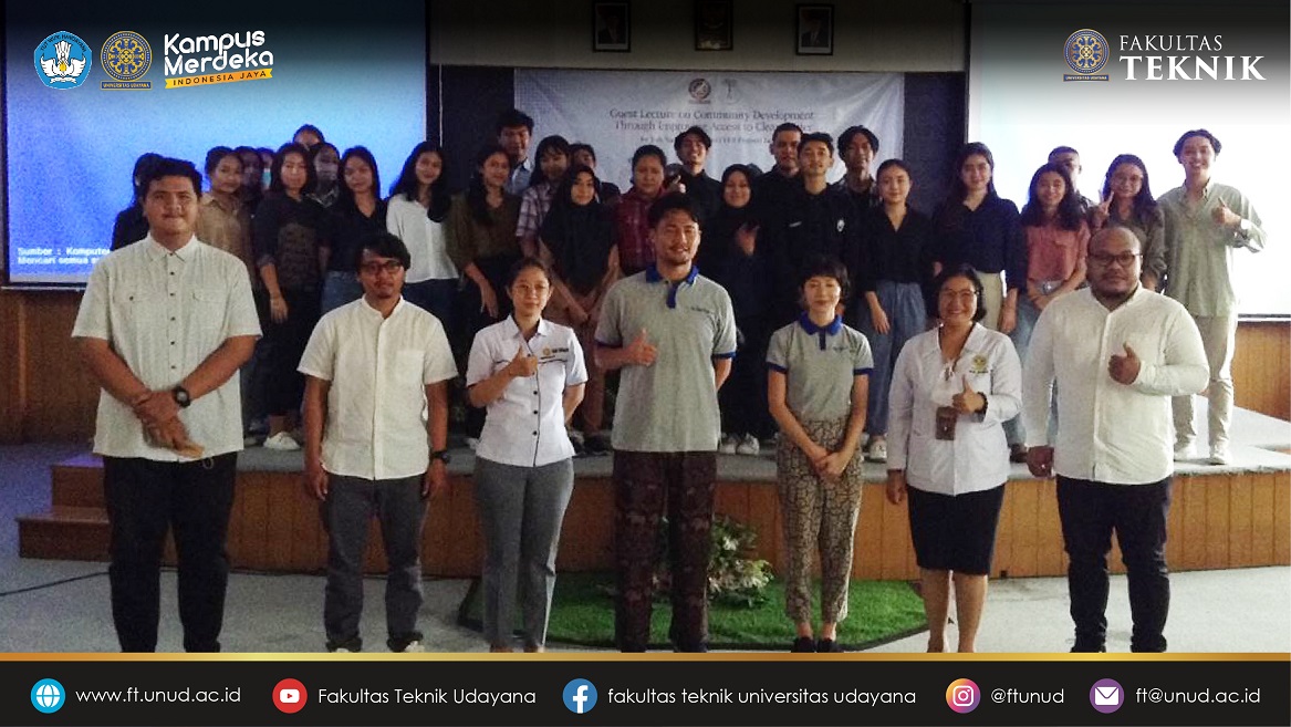 Prodi  Sarjana Teknik Lingkungan Gelar Kuliah Tamu Bersama NPO Jepang