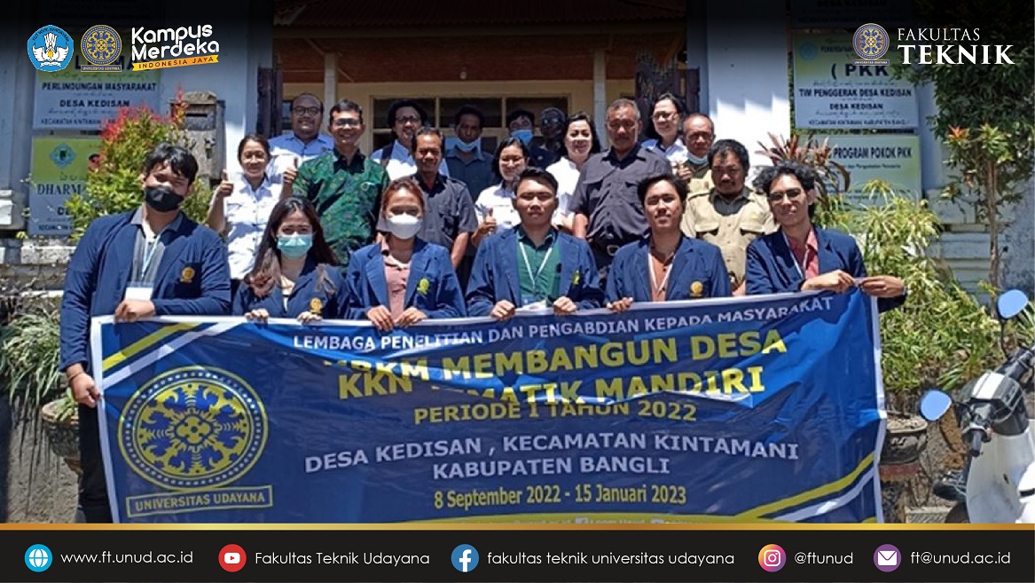 Penerimaan Mahasiswa FT Unud pada Program MBKM Membangun Desa KKNT