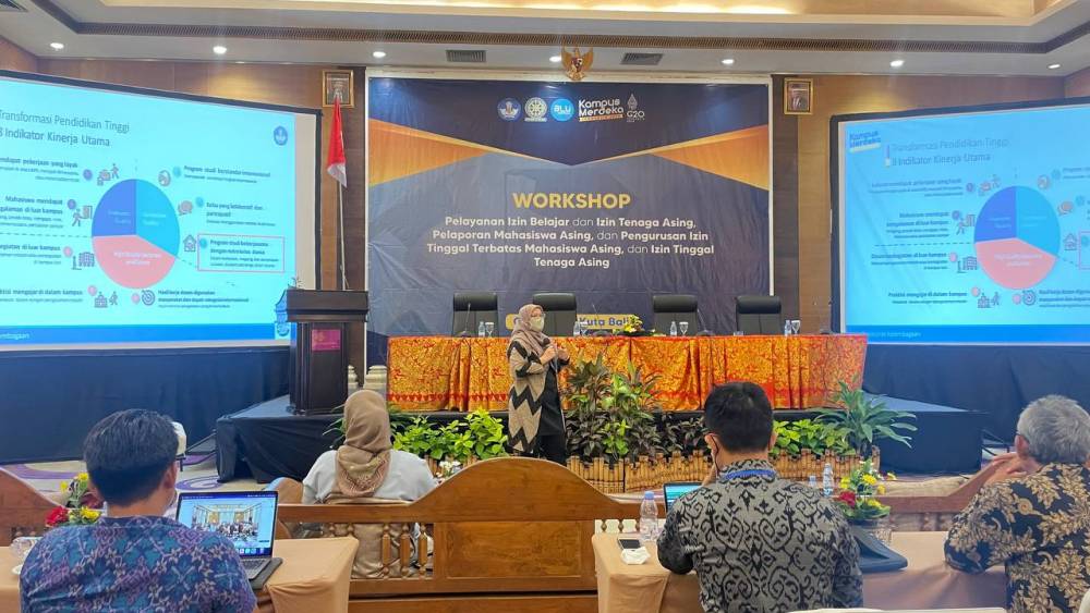 Tingkatkan Layanan Kepada Mahasiswa dan Tenaga Asing di Perguruan Tinggi, Unud Gelar Workshop