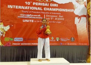 Mahasiswi FIB Unud Cetak Prestasi di Ajang Pencak Silat Internasional