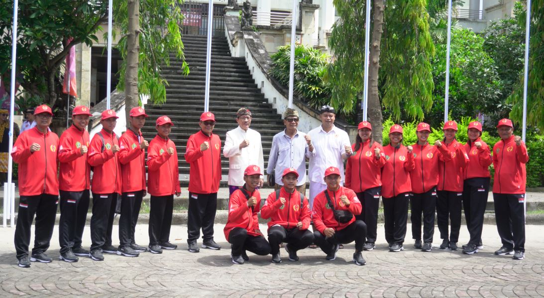 Koni Bali Kibarkan Bendera Porprov di Hari Pahlawan, Atlet Diminta Resapi Nilai Kepahlawanan