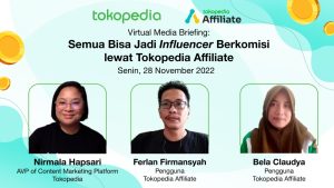 Tokopedia Buka Peluang Jadi Influencer Berkomisi