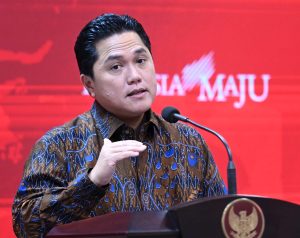 ketua umum PSSI Erick Thohir