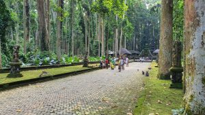 Libur Lebaran, Obyek Wisata Sangeh Diserbu Pengunjung