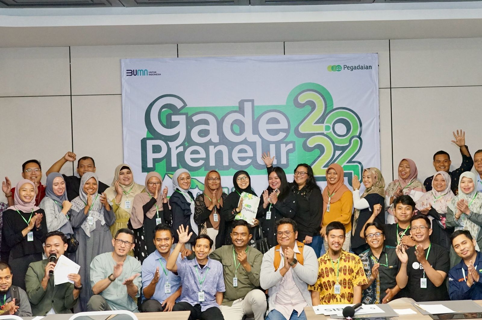 PT Pegadaian mengumumkan 360 peserta terbaik dalam program Gadepreneur, dari 12 wilayah di seluruh Indonesia.