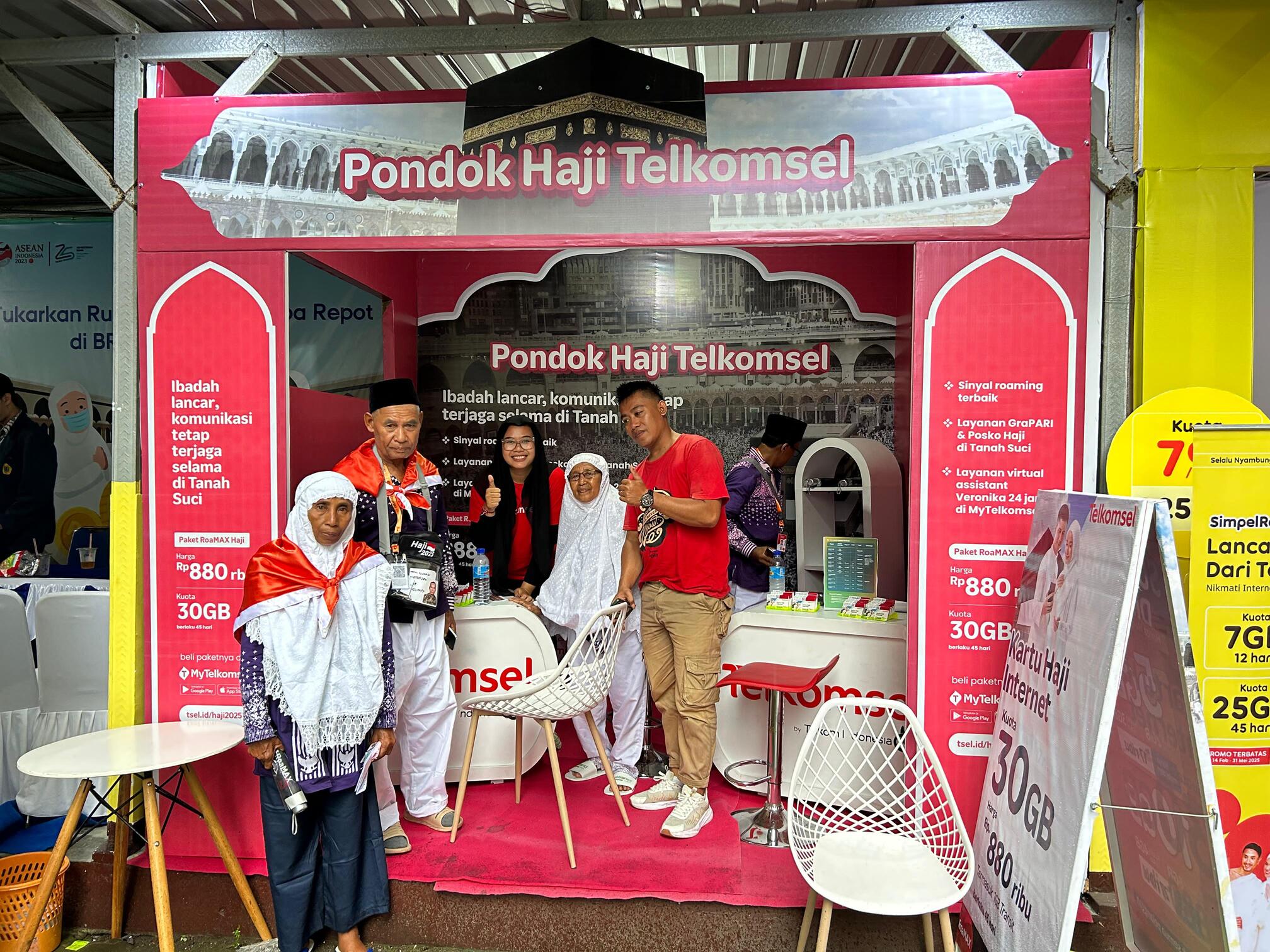 Posko Haji Telkomsel (1)