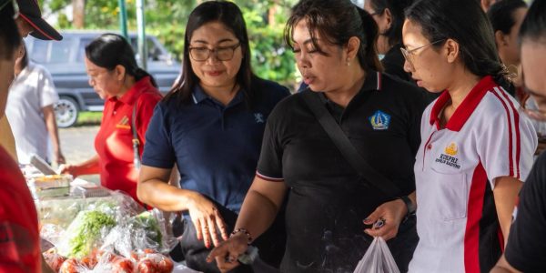 Promo Tani di kawasan Pusat Pemerintahan (Puspem) Badung.
