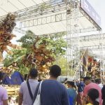 Ogoh-ogoh Badung Caka Fes 2026 dipadati Penonton di Puspem Badung.