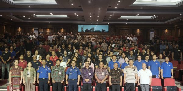 Pembukaan pelaksanaan Penyuluhan Pencegahan dan Penanganan Kebakaran bagi pelaku usaha akomodasi dan kuliner di Kota Denpasar, Jumat (13/3) di Gedung Dharma Negara Alaya, Lumintang.