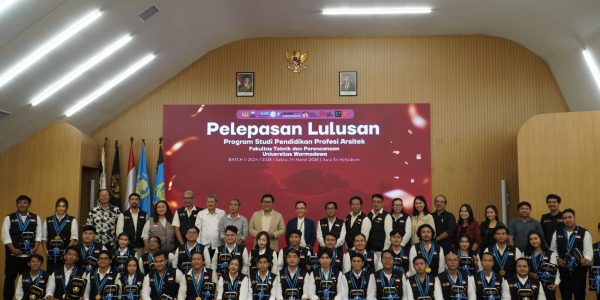 Pelepasan Lulusan Arsitek Muda Batch II Tahun Akademik 2024/2025 Fakultas Teknik dan Perencanaan (FTP) Unwar Prodi Pendidikan Profesi Arsitek, Sabtu (14/3).