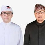 Wali Kota Denpasar, I Gusti Ngurah Jaya Negara bersama Wakil Wali Kota Denpasar, I Kadek Agus Arya Wibawa.