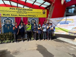 Posko Mudik Bangga Kencana di Bali.