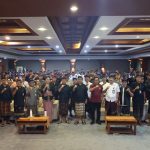 Wali Kota Denpasar I Gusti Ngurah Jaya Negara memimpin rakor pengelolaan sampah berbasis sumber bersama kaling dan kadus di Gedung Sewaka Dharma, Kamis (26/3).