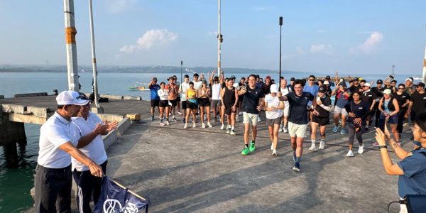 Run For Rivers 2026 di Dermaga Ikan Kedonganan, Sabtu, 28 Maret 2026.