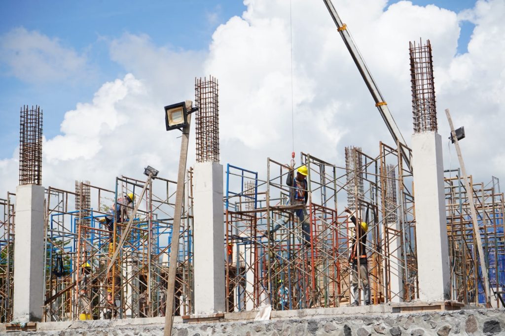 Proyek Pembangunan Sekolah Rakyat di Desa Tulamben, Kubu, Karangasem.