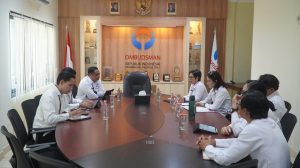 Audiensi BKKBN ke Ombudsman RI Provinsi Bali, Senin (13/4).