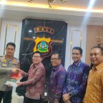 Pansus TRAP DPRD Bali saat Audiensi ke Mapolda Bali, Selasa (14/4).