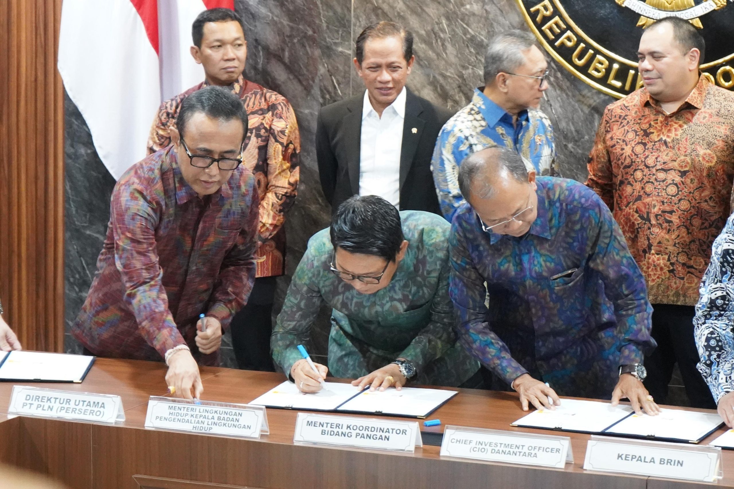 Penandatanganan MoU Pembangunan PSEL di Jakarta, Selasa (21/4/2026).