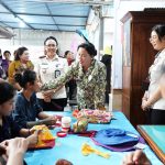 Ny. Seniasih Giri Prasta, hadir langsung menyapa warga binaan di Lembaga Pemasyarakatan Perempuan Kelas IIA Kerobokan, Selasa (21/4/2026).