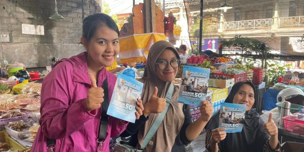 Pelaku UMKM saat diberi Sosialisasi Diskon Tambah Daya 50 Persen.
