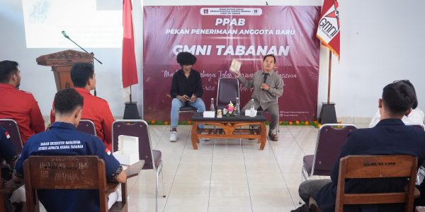 Pekan Penerimaan Anggota Baru DPC GMNI Tabanan.