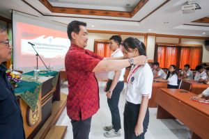Pembukaan Pelatihan Wirausaha Muda Pemula Tahun 2026 di Gedung Kwarcab Badung, Selasa (28/4/2026).