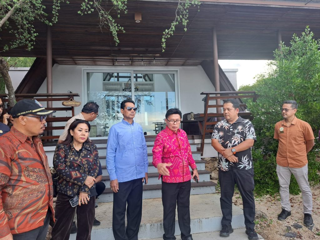 Pansus TRAP DPRD Bali saat melakukan Sidak di kawasan resor Plataran, Buleleng, Selasa (28/4/2026).