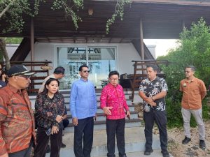 Pansus TRAP DPRD Bali saat melakukan Sidak di kawasan resor Plataran, Buleleng, Selasa (28/4/2026).