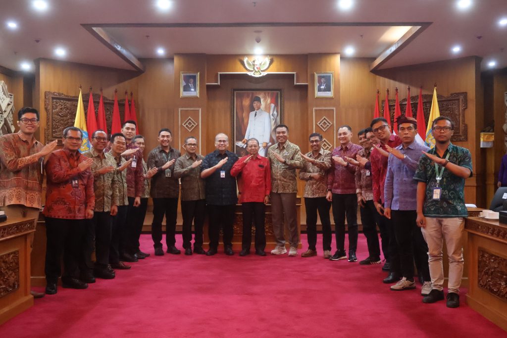 Rapat Persiapan Jatiluwih Fun Run 2026 di Gedung Kertasabha, Denpasar, Rabu (29/4).