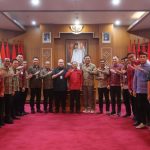 Rapat Persiapan Jatiluwih Fun Run 2026 di Gedung Kertasabha, Denpasar, Rabu (29/4).