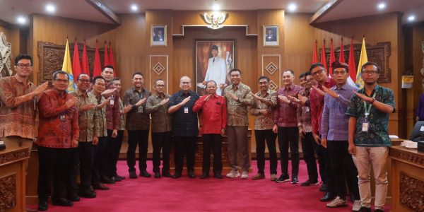 Rapat Persiapan Jatiluwih Fun Run 2026 di Gedung Kertasabha, Denpasar, Rabu (29/4).