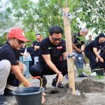 Kegiatan May Day Tahun 2026 yang digelar di Pantai Sidakarya, Denpasar, Jumat (1/5)