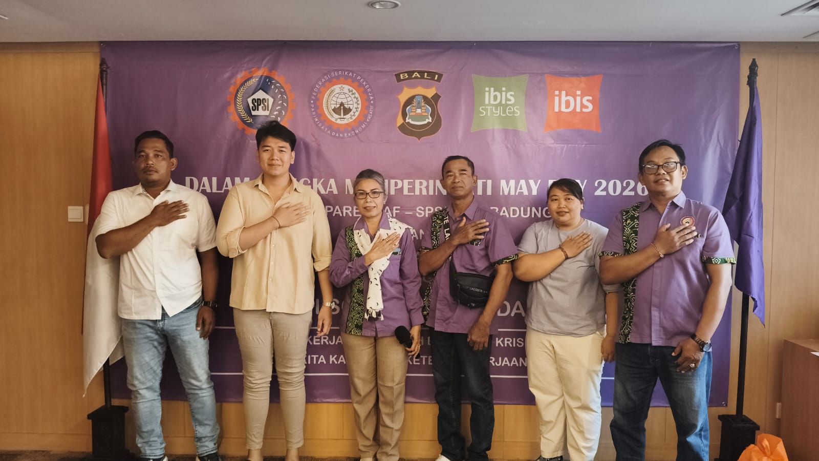 Jajaran Pengurus KSPSI Bali.