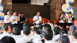 Safari Pendidikan Disdikpora Badung dengan guru-guru di SMPN 5 Abiansemal, Jumat (8/5/2026).