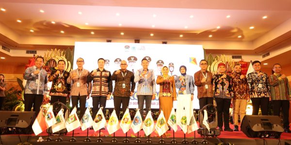 Pelaksanaan Rapat Kerja Komwil IV APEKSI ke-21 berlangsung di Wantilan Convention Center, Hotel Prama Sanur Beach, Denpasar, Jumat (22/5).