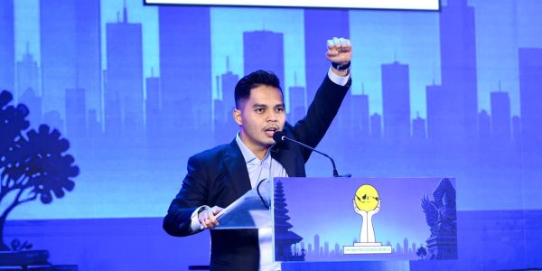Caketum HIPMI Reynaldo Bryan