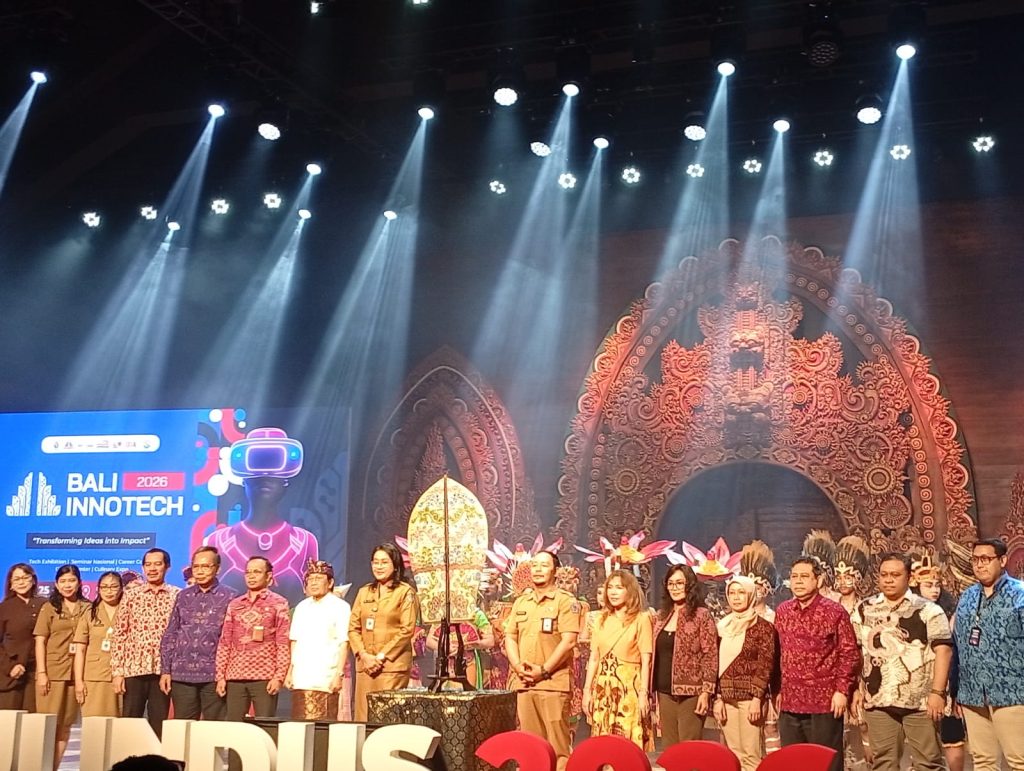 Pembukaan Bali Innotech 2026 ITB Stikom Bali di Dharma Negara Alaya, Denpasar.