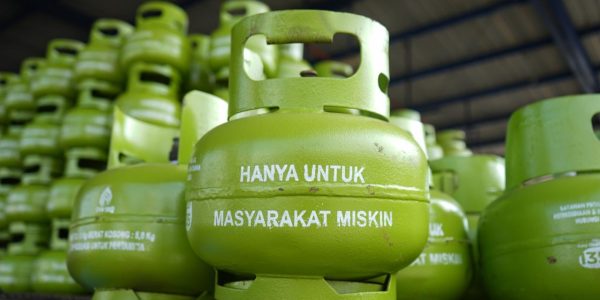 Stok Tabung Gas 3 Kg jelang Idul Adha.