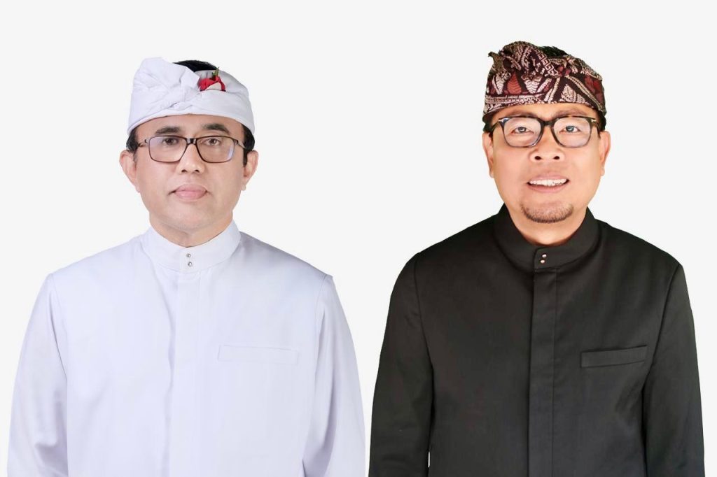 Wali Kota Denpasar, I Gusti Ngurah Jaya Negara dan Wakil Wali Kota Denpasar, I Kadek Agus Arya Wibawa.