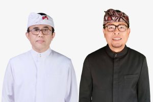 Wali Kota Denpasar, I Gusti Ngurah Jaya Negara dan Wakil Wali Kota Denpasar, I Kadek Agus Arya Wibawa.