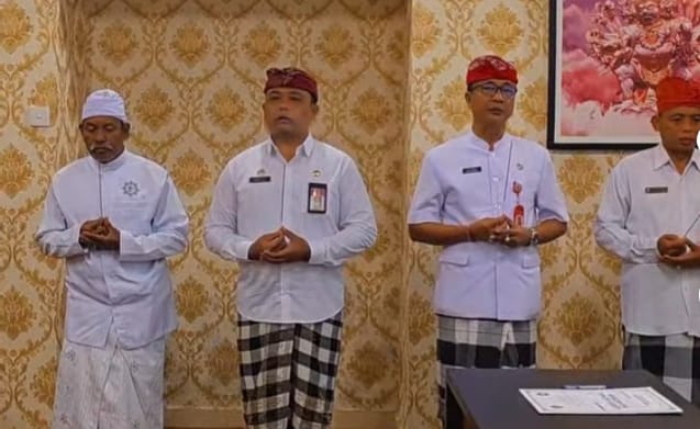 Pelantikan sekaligus Pengambilan Sumpah Janji Sejumlah Pejabat Jabatan Pimpinan Tinggi Pratama, Administrator, dan Pengawas di lingkungan Pemerintah Kabupaten Tabanan.