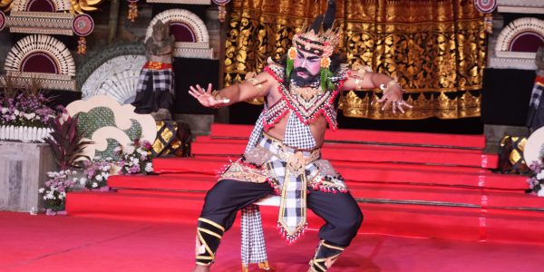 Sanggar Tari dan Tabuh Prabha Semara Jaya Tampil dalam Rekasadana Kesenian Tradisional Pesta Kesenian Bali (PKB) 2026. Duta Kabupaten Badung.