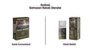 Ilustrasi Kemasan Rokok.