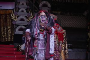 Penampilan Calonarang Sanggar Majalangu, Desa Kerobokan, Duta Kabupaten Badung di PKB.