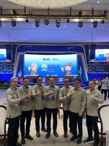 Wali Kota Denpasar I Gusti Ngurah Jaya Negara mengikuti Sidang Pleno Rakernas XVIII APEKSI di Grand City Hall, Medan, Kamis (2/7).
