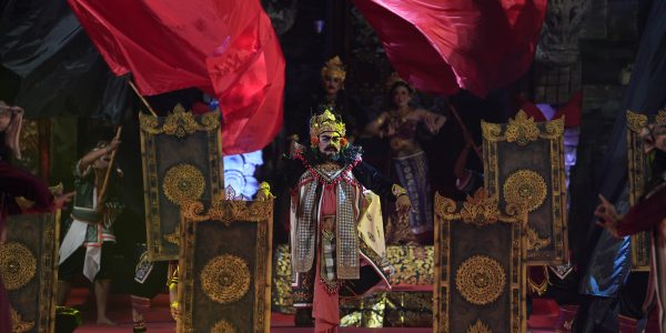 Garapan Kolosal Sanggar Seni Tugek Carangsari, Badung ajang Pesta Kesenian Bali (PKB) XLVIII Tahun 2026.