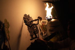 Pagelaran Wayang Kresna Duta Durjana, Sanggar Seni Dhanan Jaya Banjar Pengayehan, Desa Cemagi, Kecamatan Mengwi di PKB.